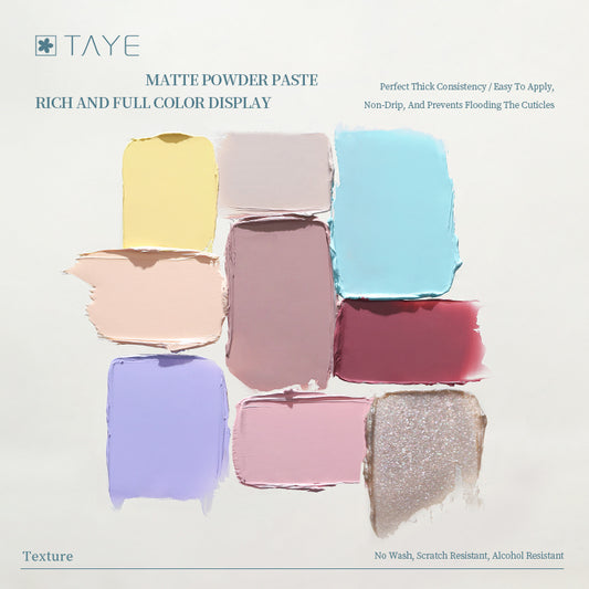TAYE 12 Colors Nail Gel Polish Set UV LED Magic Cube Patting Gel for Salon Nail Gel Set