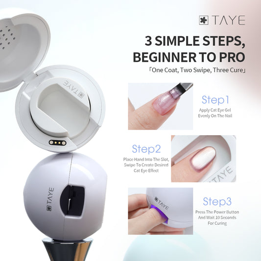 TAYE Plug-in Cat Eyes Gel UV LED Nail Lamp