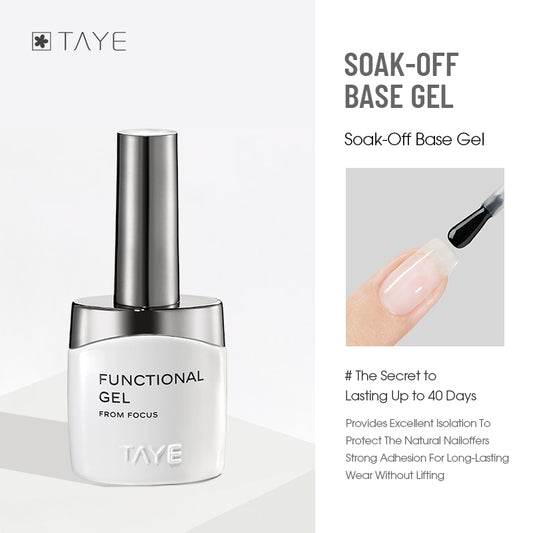Long Wear Transparent Base Coat Top Coat Multi Function Gel
