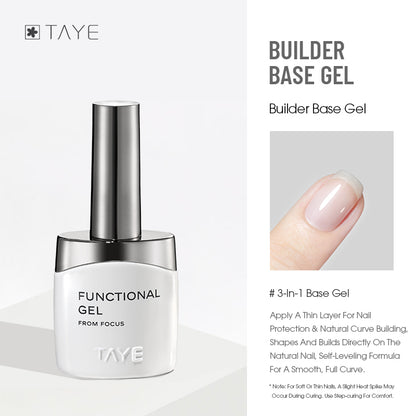 Long Wear Transparent Base Coat Top Coat Multi Function Gel