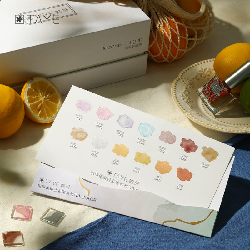TAYE Metallic Marble Blending Liquid for Nail Art