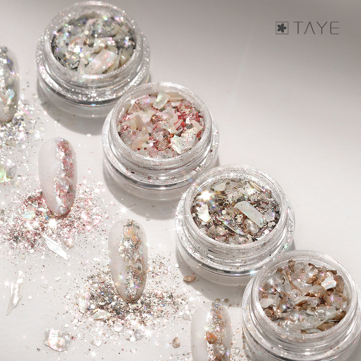 TAYE Nails Sequin Powder