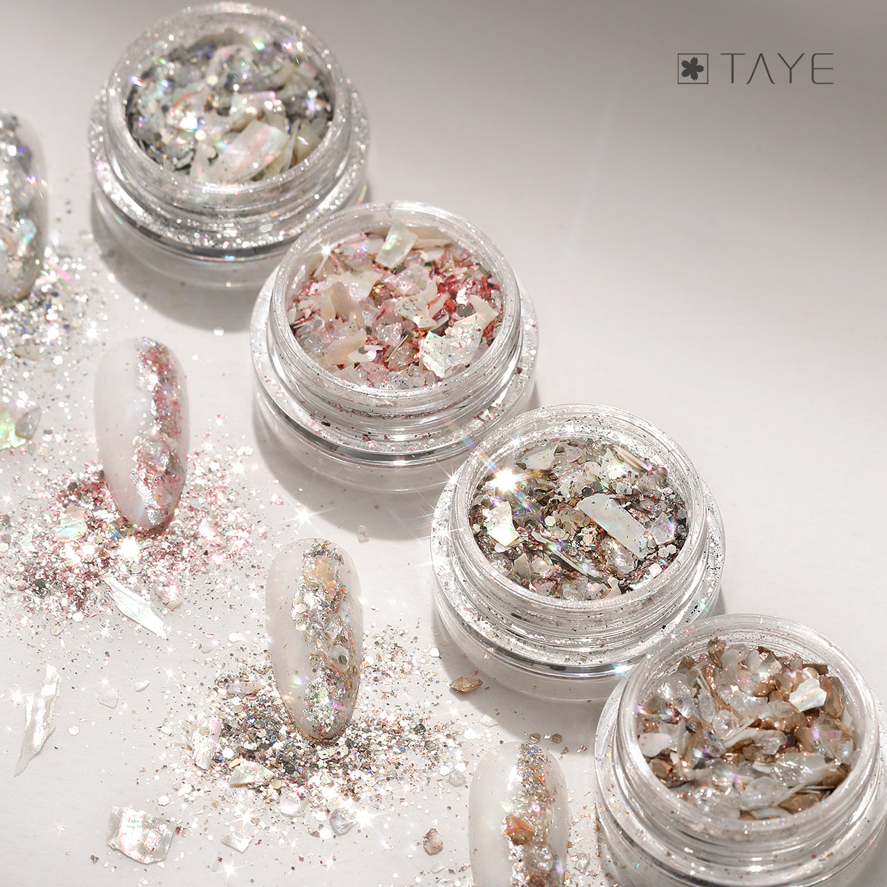 TAYE Nails Sequin Powder