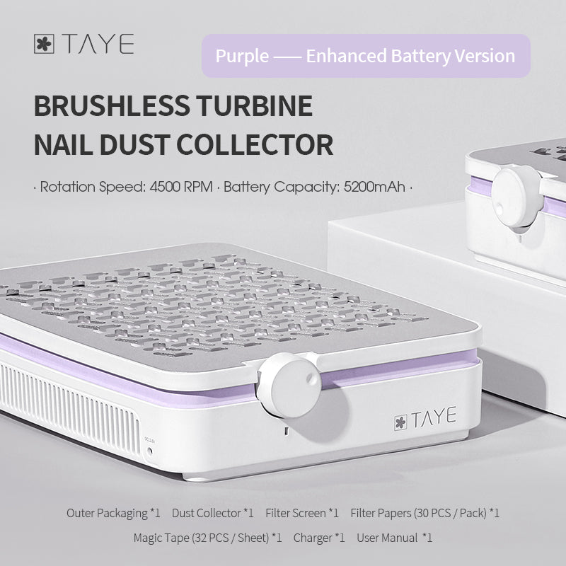 TAYE Dust Collector for Nail Salon for Nail Art