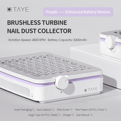 TAYE Dust Collector for Nail Salon for Nail Art