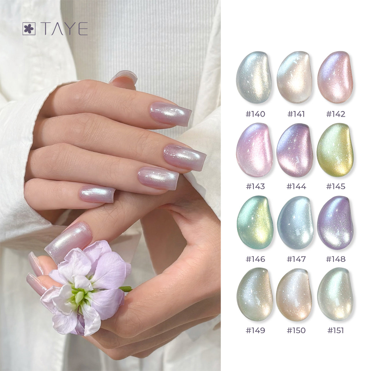 TAYE Nail Gel Polish Cat Eyes