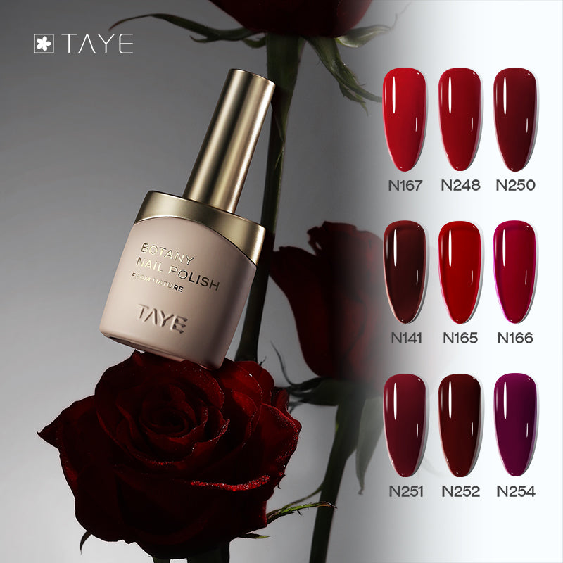 TAYE Organic Finger Matte Nail Polish Colors