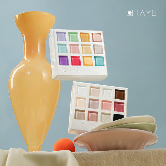 TAYE 12 Colors Nail Gel Polish Set UV LED Magic Cube Patting Gel for Salon Nail Gel Set