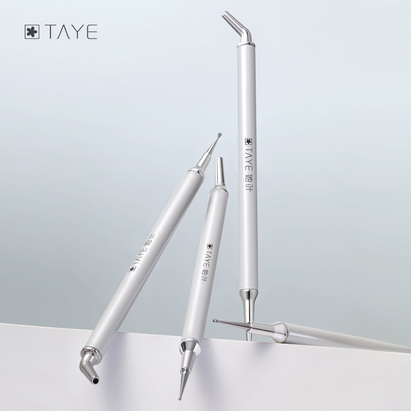 TAYE Nail Art Brush Pen Tools Diamonds Stick Dotting Pen