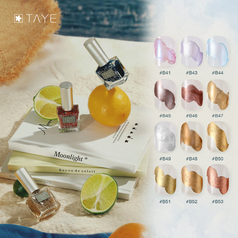 TAYE Metallic Marble Blending Liquid for Nail Art