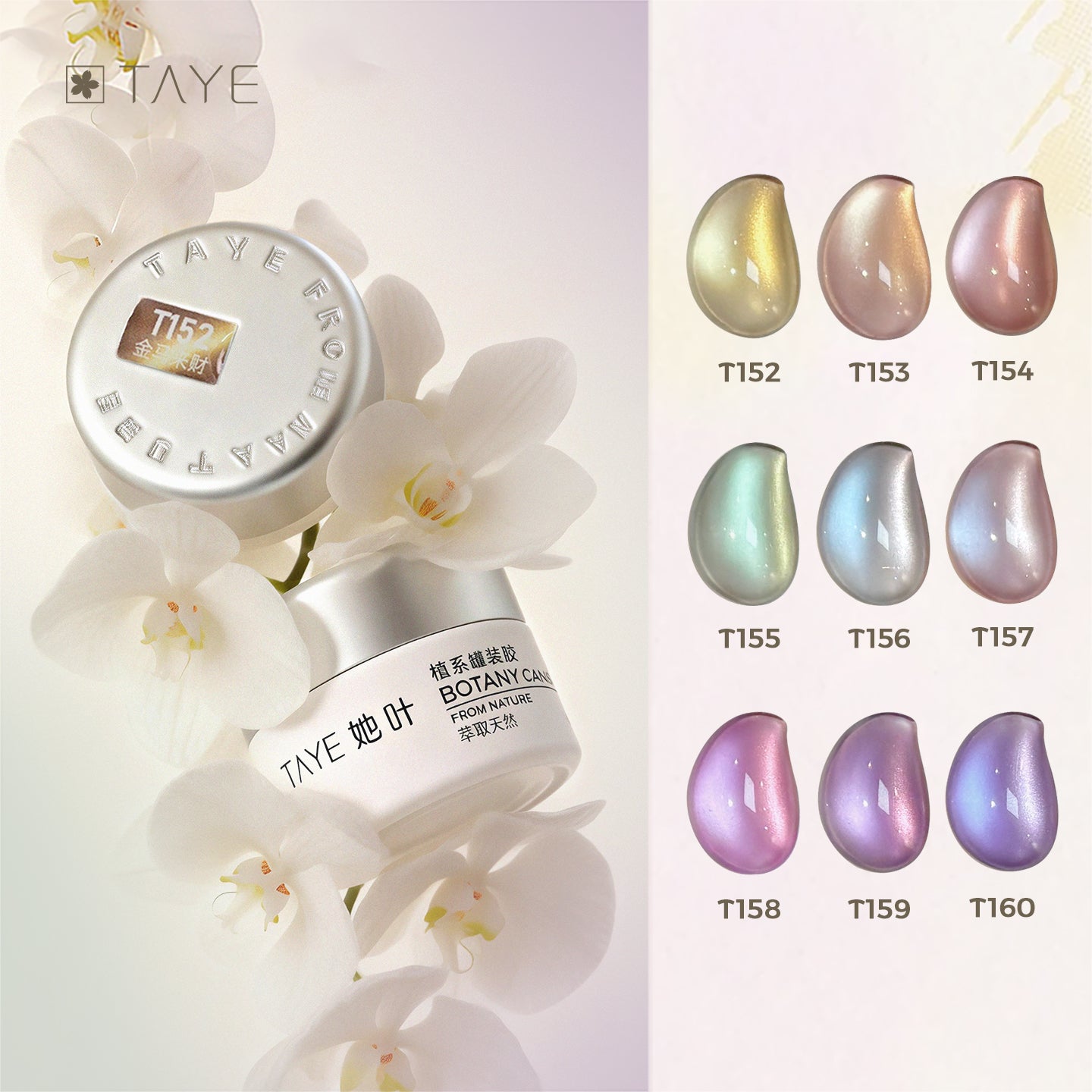 TAYE  Nail Gel Polish Cat Eyes Color