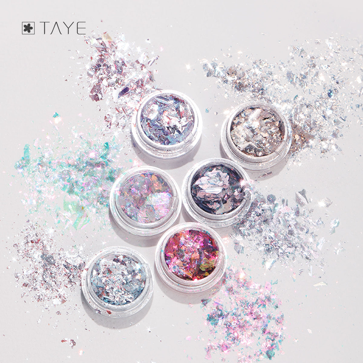 TAYE Mirror Effect Nail Art Decoration