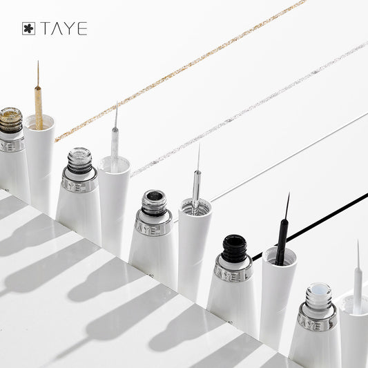 TAYE Metallic Mirror Silver UV Liner Gel Nail Polish
