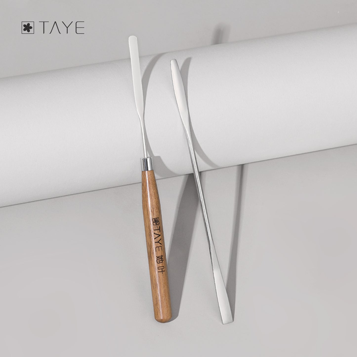 TAYE Metal Head Nail Art Tools Nail Gel Mixing Stick