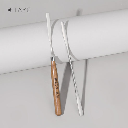 TAYE Metal Head Nail Art Tools Nail Gel Mixing Stick