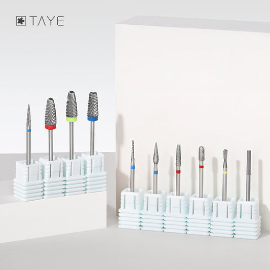TAYE Professional Cuticle Clean Gel Remove Nail Drill Bit
