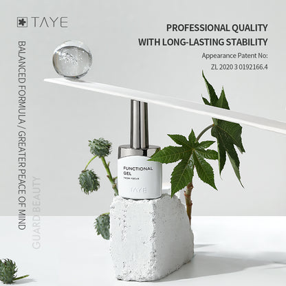 Long Wear Transparent Base Coat Top Coat Multi Function Gel