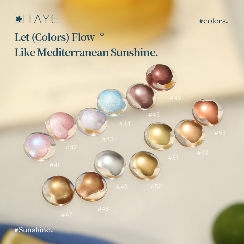 TAYE Metallic Marble Blending Liquid for Nail Art