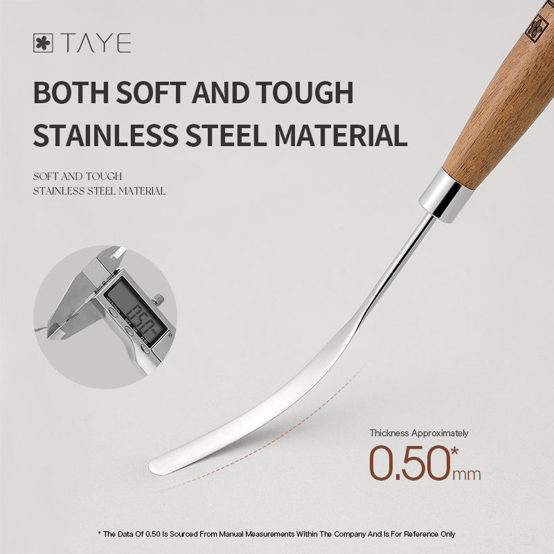 TAYE Metal Head Nail Art Tools Nail Gel Mixing Stick