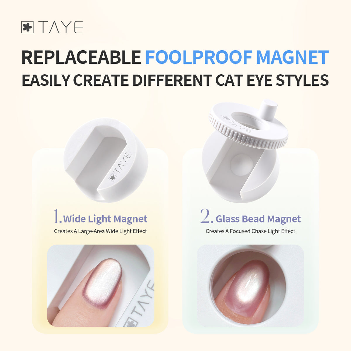 TAYE  Plug-in Cat Eyes Gel UV LED Nail Lamp