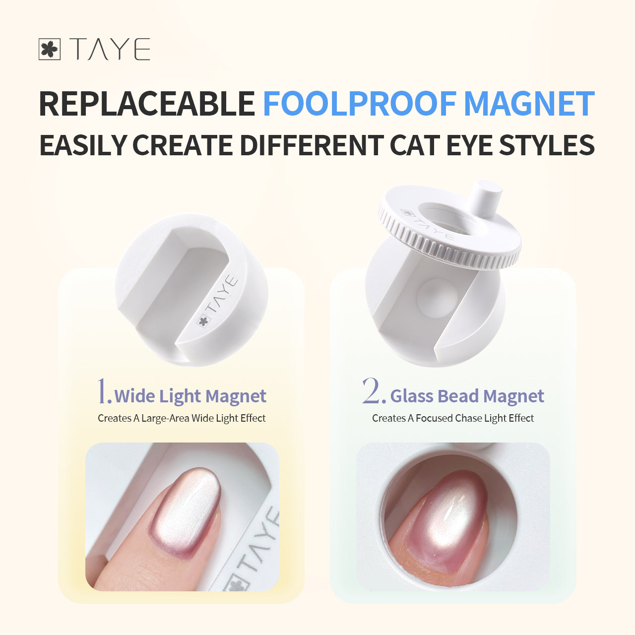 TAYE  Plug-in Cat Eyes Gel UV LED Nail Lamp