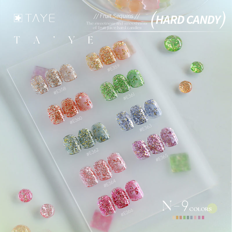 TAYE Long Lasting Glitter Nail Gel Polish