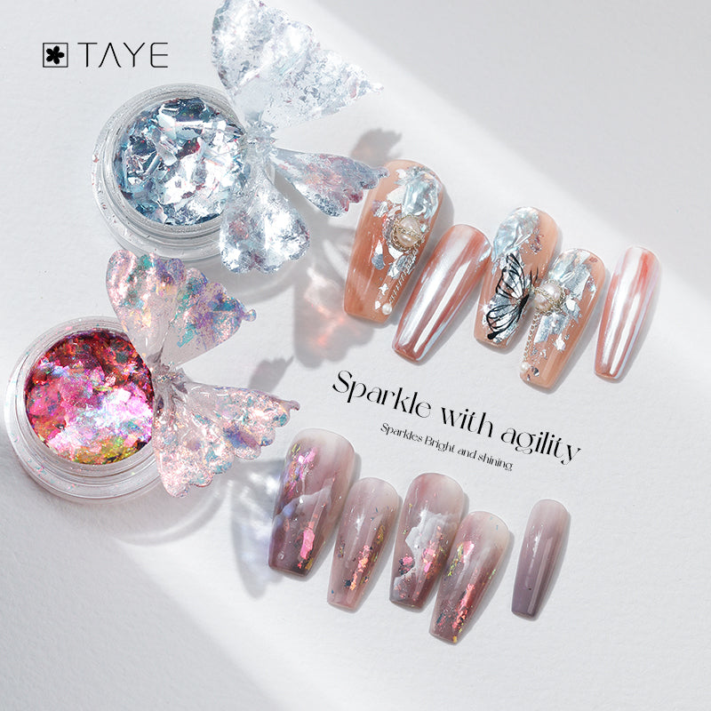 TAYE Mirror Effect Nail Art Decoration