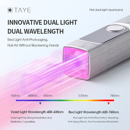 Hot Selling Professional Manicure Salon Wireless Nail Gel Light Dryer Mini UV Led Nail Lamp for Salon