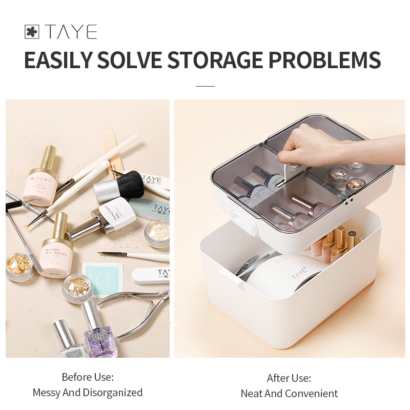 TAYE Container Nail Tool Storage Box