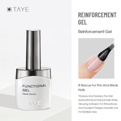 Long Wear Transparent Base Coat Top Coat Multi Function Gel