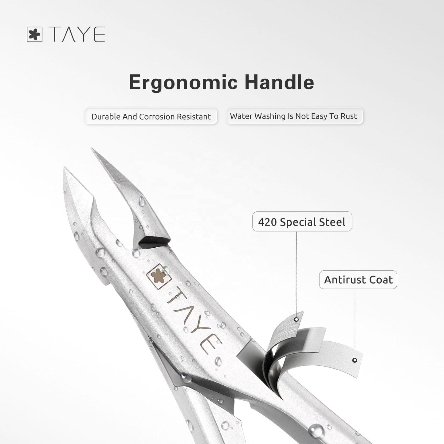 TAYE Trimmer Cuticle Nipper Stainless Steel