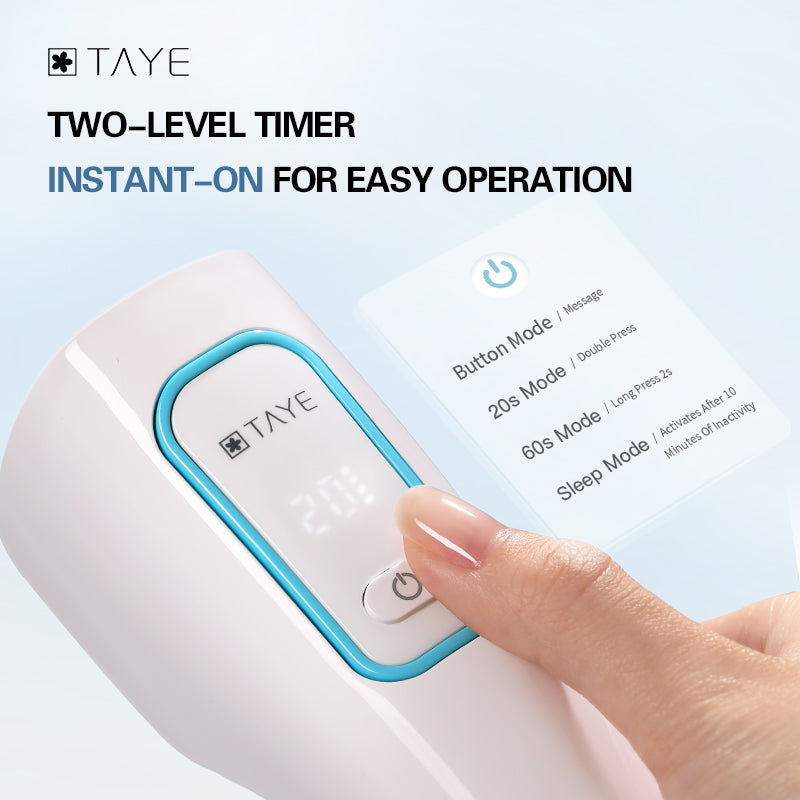 TAYE High Quality Portable Rechargeable Quick Drying UV LED Nail Lamp Light