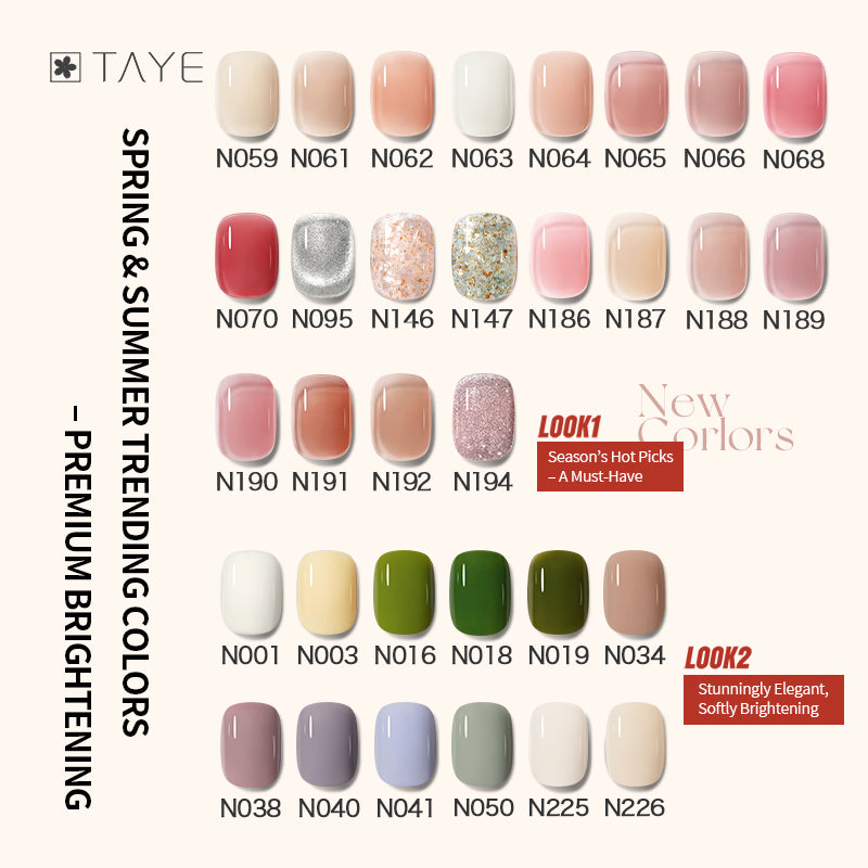 TAYE Different Colors UV Gel Nail Polish