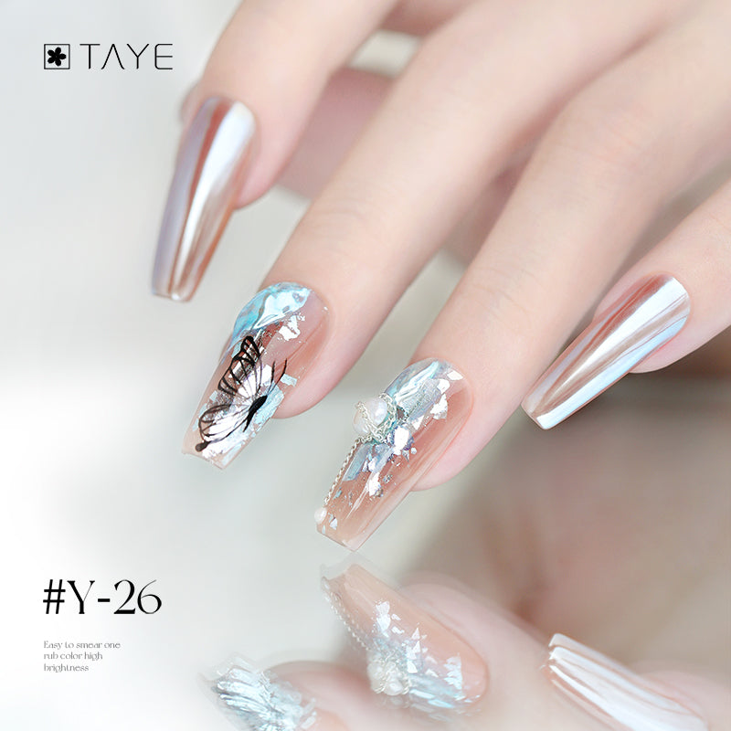 TAYE Mirror Effect Nail Art Decoration