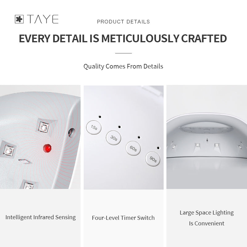 TAYE UV LED Nail Dryer Nail Led Lamp Light
