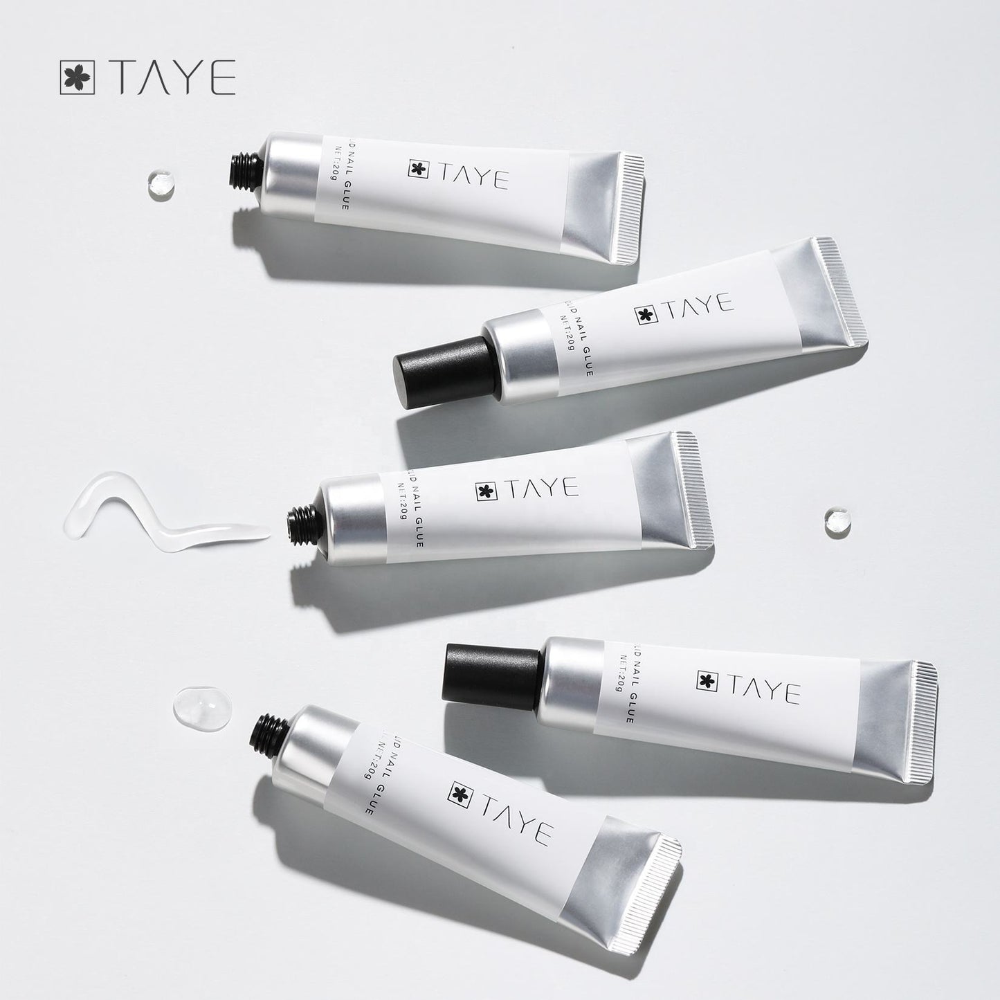 TAYE Long Lasting Nail Tips Solid Nail Functional Glue