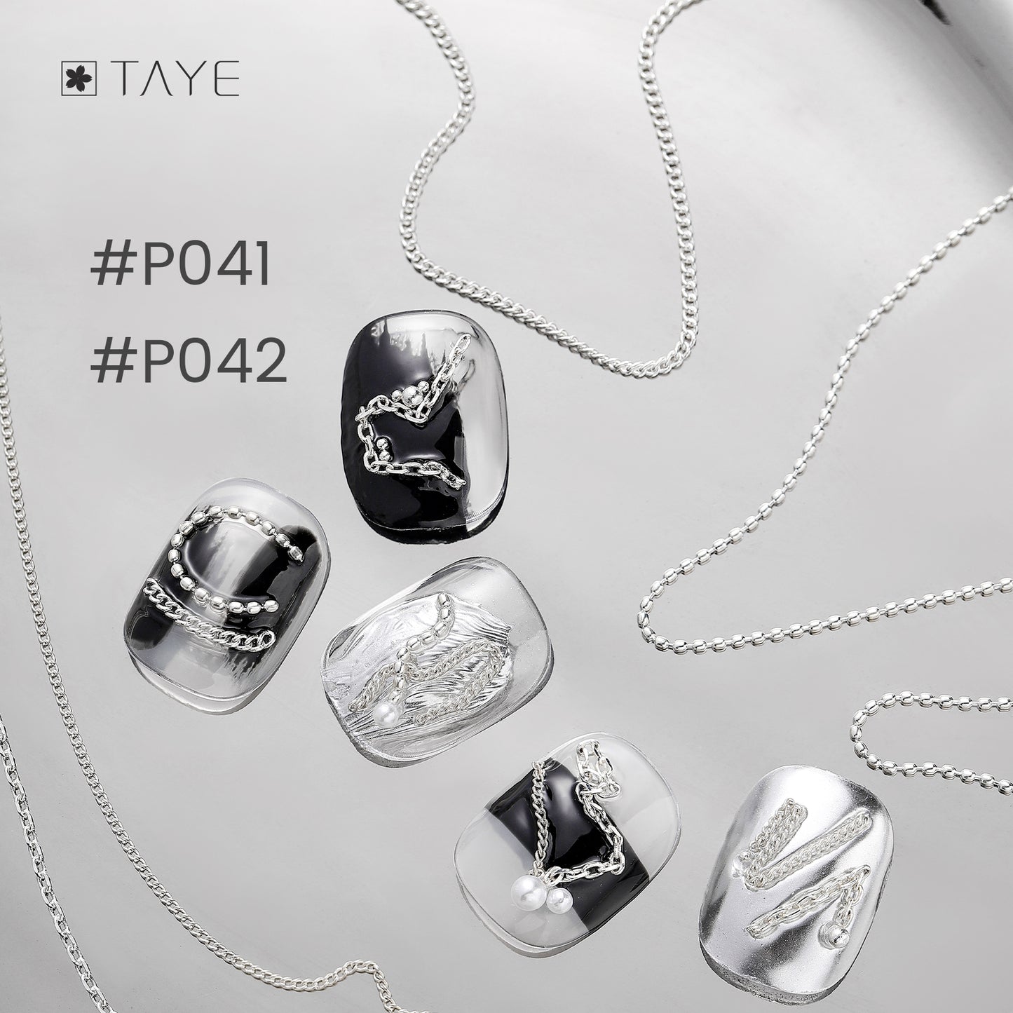 TAYE Nail Accessories Supplies Glitters Pearl Diamond