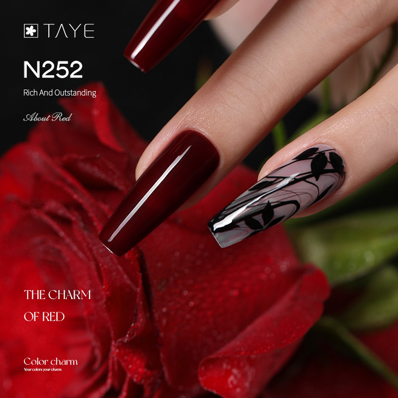 TAYE Organic Finger Matte Nail Polish Colors