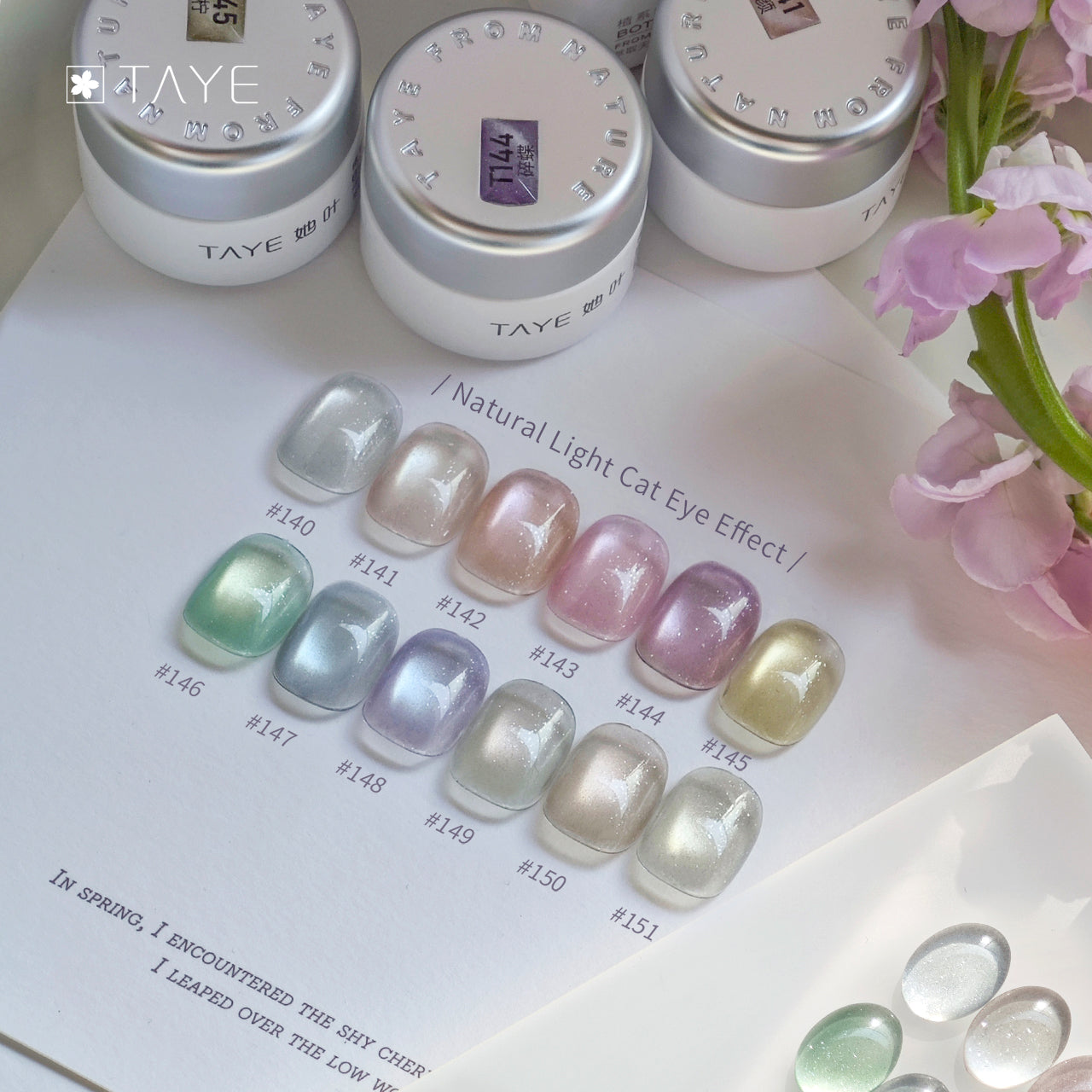 TAYE Nail Gel Polish Cat Eyes