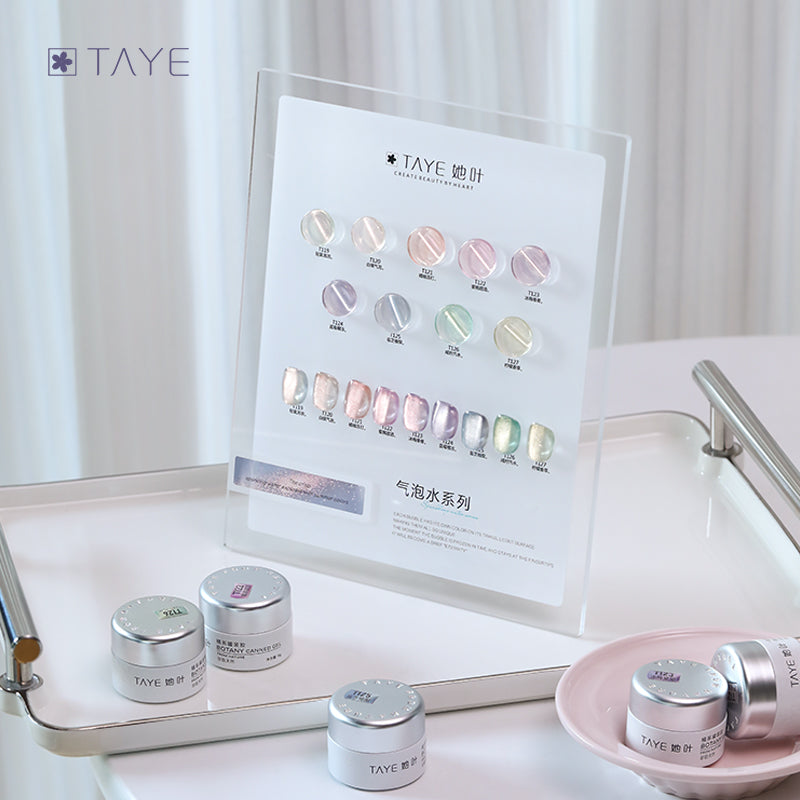 TAYE Sparkling Water Cat Eyes Canned Gel Nail Polish