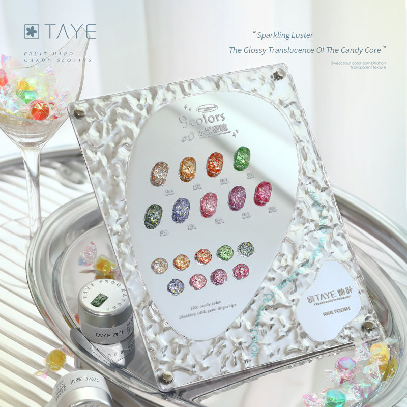 TAYE Long Lasting Glitter Nail Gel Polish
