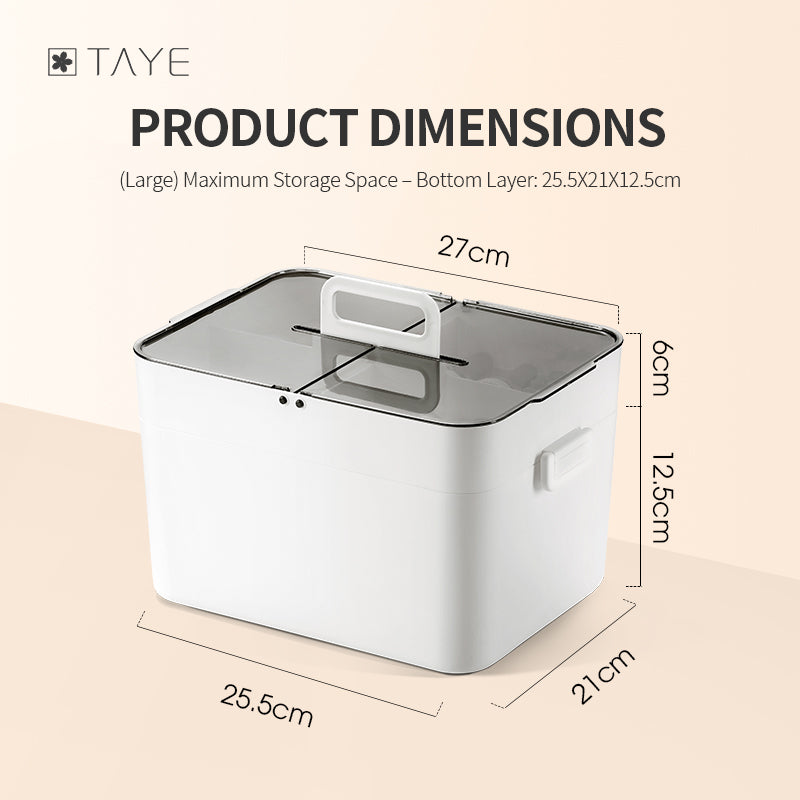 TAYE Container Nail Tool Storage Box