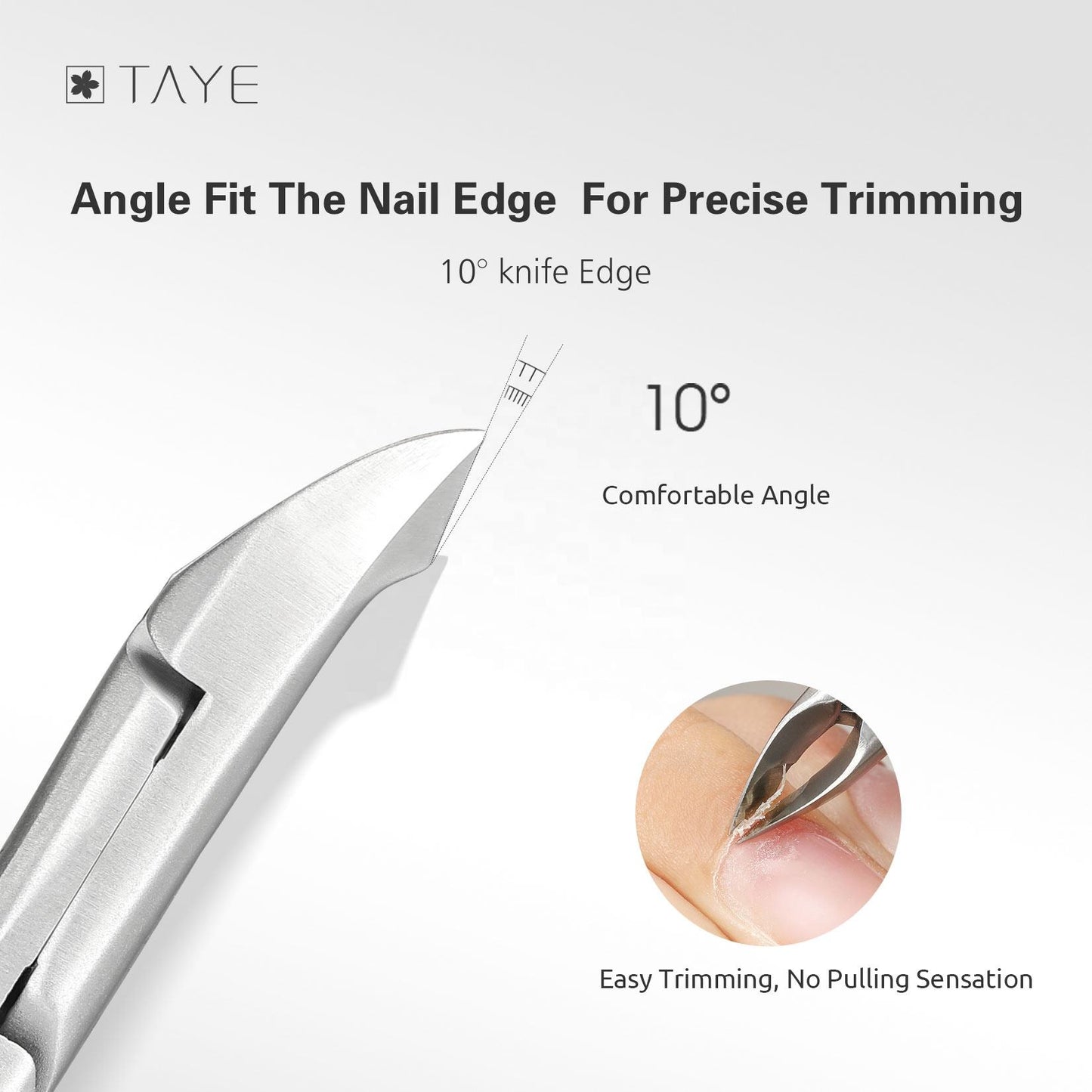 TAYE Trimmer Cuticle Nipper Stainless Steel