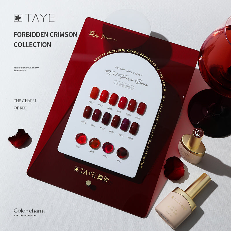TAYE Organic Finger Matte Nail Polish Colors