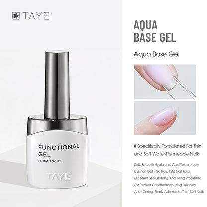 Long Wear Transparent Base Coat Top Coat Multi Function Gel