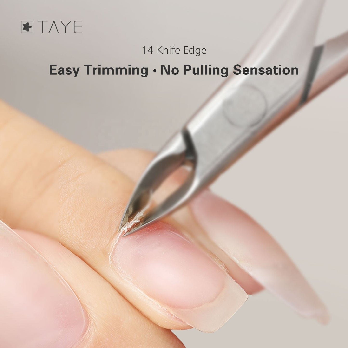 TAYE Trimmer Cuticle Nipper Stainless Steel