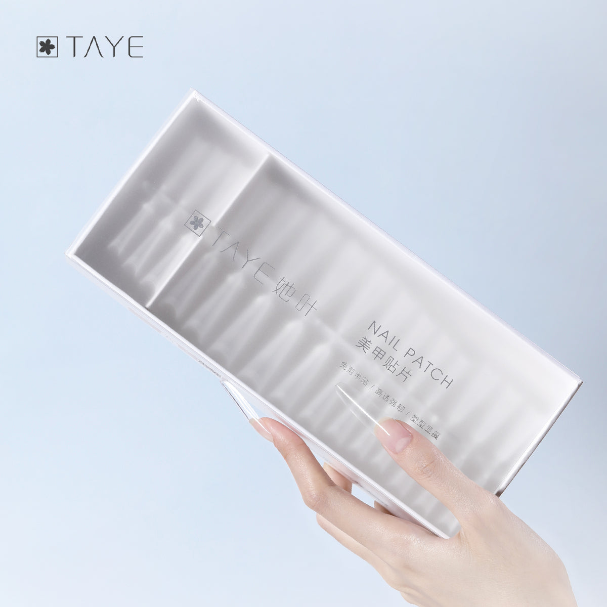 TAYE Extra Long Half Cover Nail Art Nail Tips