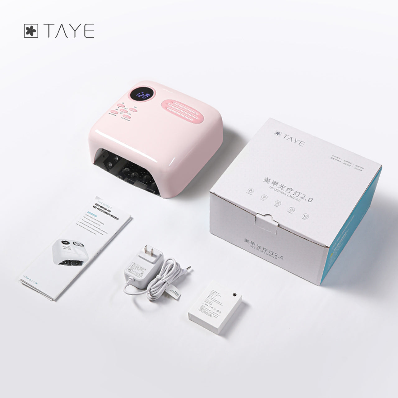 TAYE Professional Rechargeable Curing Nail Lamp UV Led Light