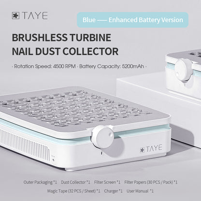 TAYE Dust Collector for Nail Salon for Nail Art