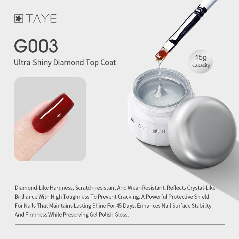 Professional Transparent Multi Functional Nail Glue Gel Base Coat Top Coat for Fingernail